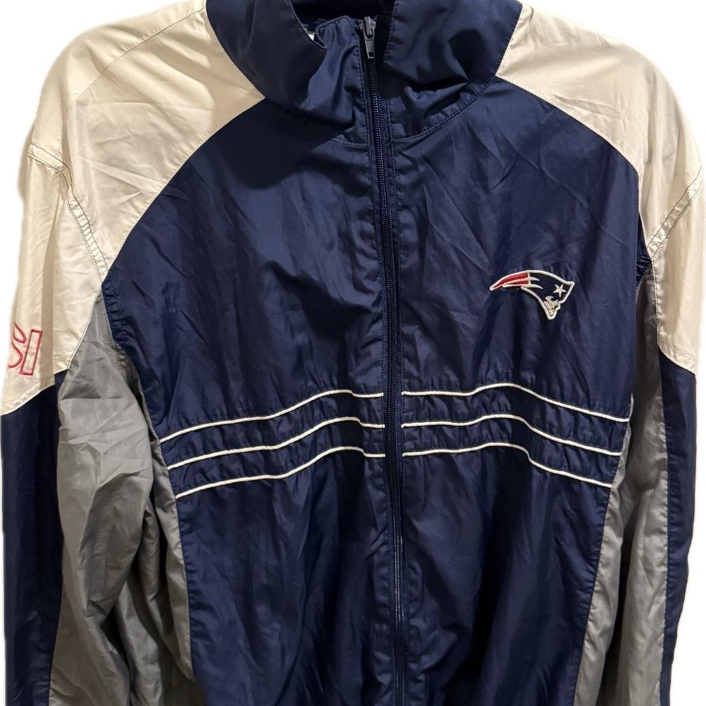 Vintage New England Patriots Windbreaker Jacket